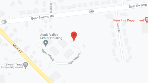 Map of the neighborhood around Apple Valley Sr Housing
