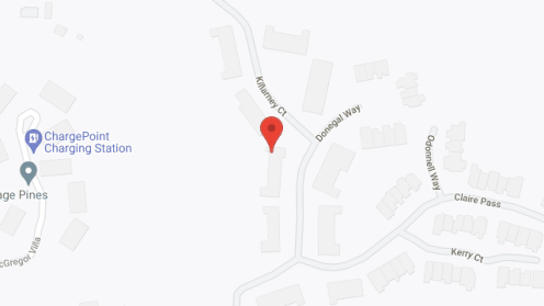 Map of the neighborhood around Greens At Mc Gregor Links