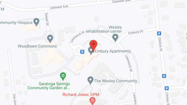 Embury Apartments Inc in google map
