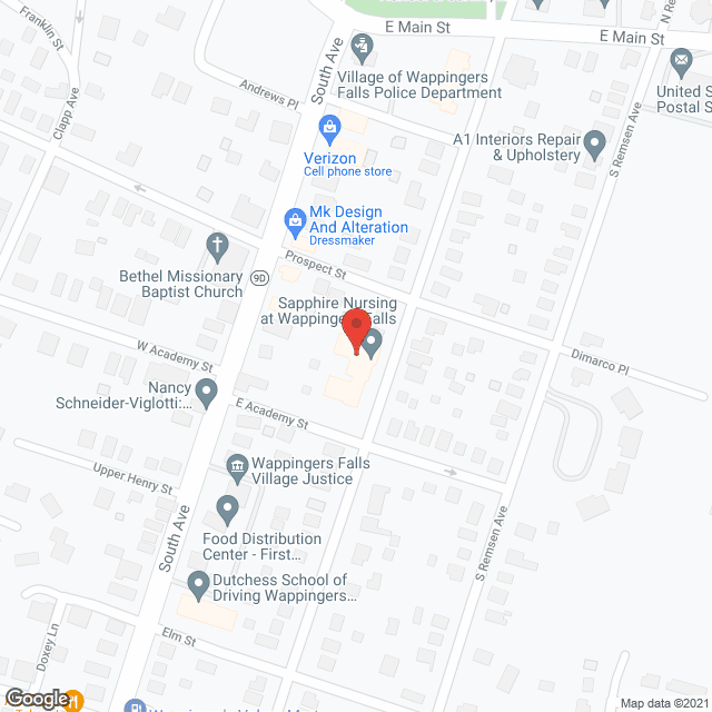 Hudson Haven Care Ctr in google map