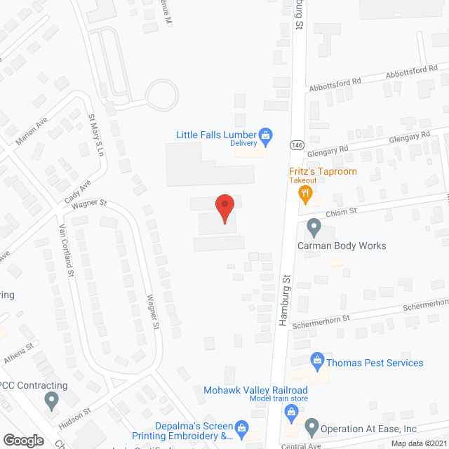 Hallmark Nursing Ctr in google map