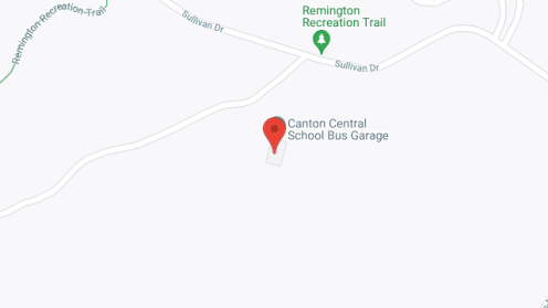 Map of the neighborhood around Partridge Knoll