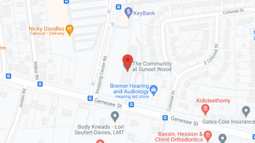 Sunset Wood Apartments in google map