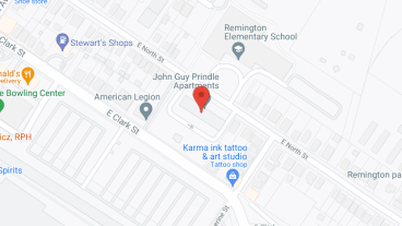John Guy Prindle Apartments in google map