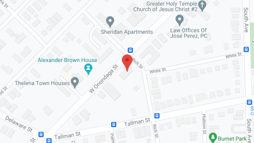 Map of the neighborhood around Lincoln Elms II