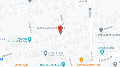 Map of the neighborhood around Manlius Home For Adults