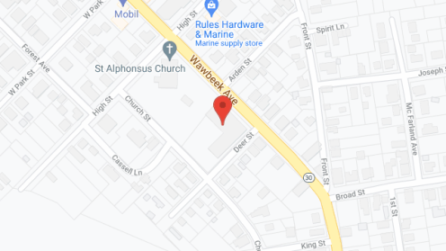Map of the neighborhood around Donald E Smith Apartments