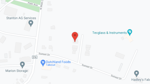 Map of the neighborhood around Drumlin Estates