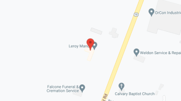 Heritage Manor of Le Roy in google map