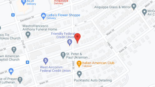 Map of the neighborhood around Hunter’s Personal Care