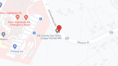 Map of the neighborhood around Pinecrest Manor
