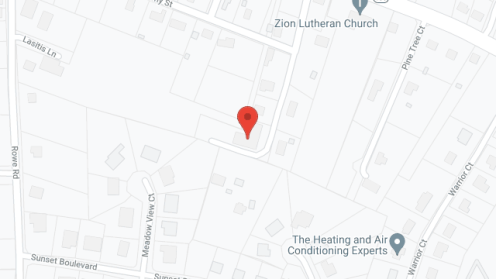 Map of the neighborhood around Paula Teacher and Associates