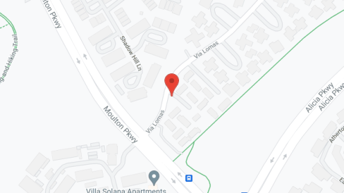Map of the neighborhood around Rancho Niguel Apartments