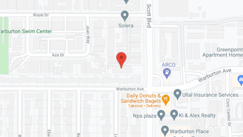Map of the neighborhood around Noor Active Living
