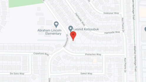 Map of the neighborhood around Golden Dove RCFE