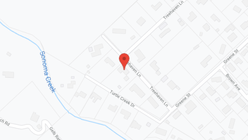 Map of the neighborhood around Tree Haven Estate
