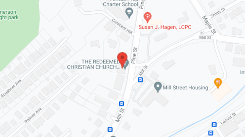 Map of the neighborhood around Maple Hill Rest Home