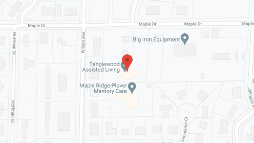 Map of the neighborhood around Our House Assisted Living