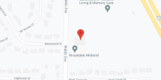 Brookdale Midland (MC) in google map