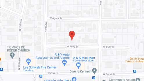 Map of the neighborhood around Brenda's Elder Care