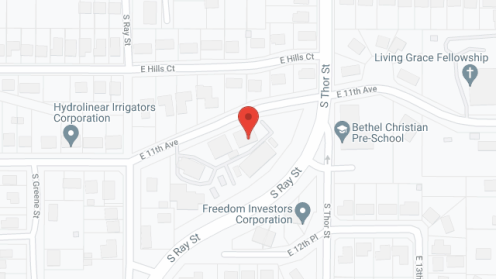 Map of the neighborhood around Hart Terrace Apartments