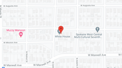 Map of the neighborhood around White House