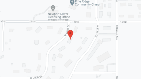 Map of the neighborhood around Cornerstone Cottage