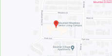 Mountain Meadows Assist Living in google map