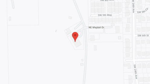 Map of the neighborhood around Serenity Gardens