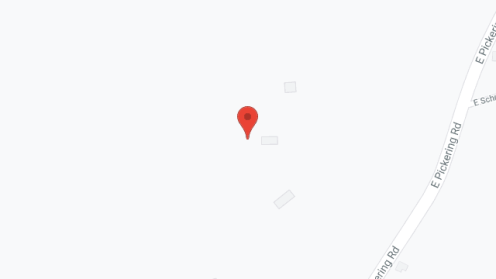 Map of the neighborhood around Whispering Firs