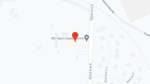 Map of the neighborhood around McGee Guest Home