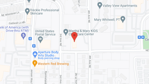 Map of the neighborhood around Ebenezer Residential Ctr