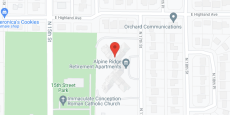 Alpine Ridge Retirement Apartments in google map