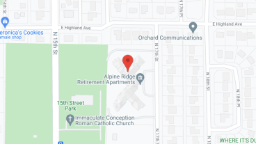 Alpine Ridge Retirement Apartments in google map