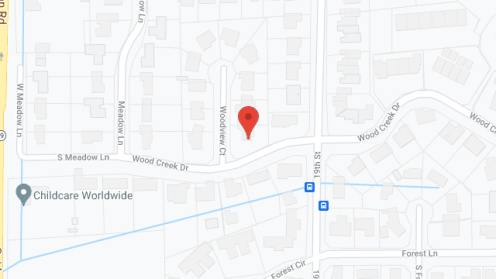 Map of the neighborhood around Mt Baker Adult Family Home