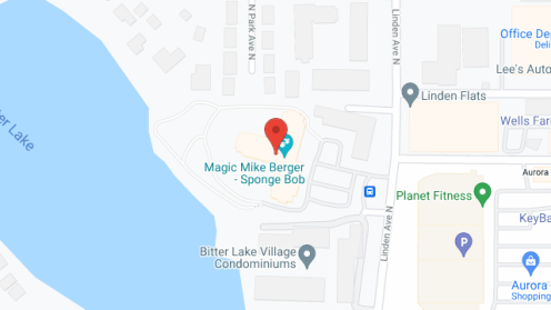 Map of the neighborhood around Sanford Hildebrandt Towers I