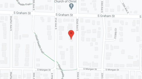 Map of the neighborhood around Adult Custom Care