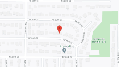 Map of the neighborhood around Viewhaven AFH - 86th