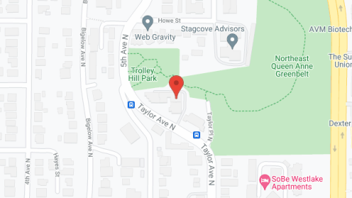 Map of the neighborhood around The Taylor Anne