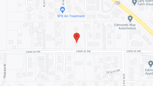 Map of the neighborhood around Valerie's Place