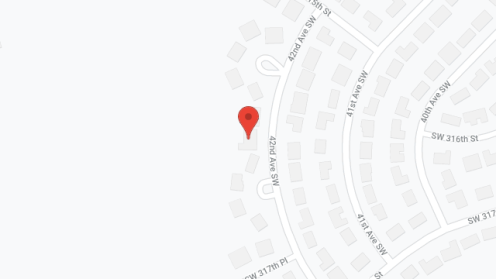 Map of the neighborhood around Good Haven AFH I