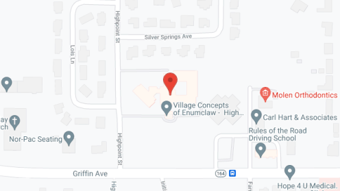 Map of the neighborhood around High Point Village