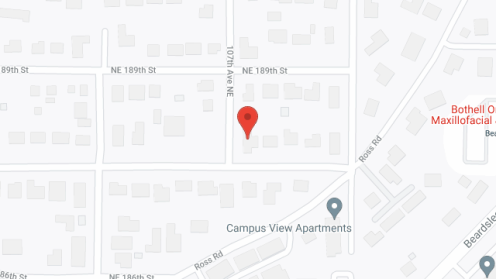 Map of the neighborhood around Caring Adult Family Home #1