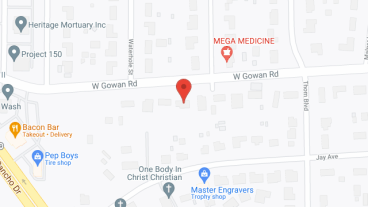 A and J Care Home in google map