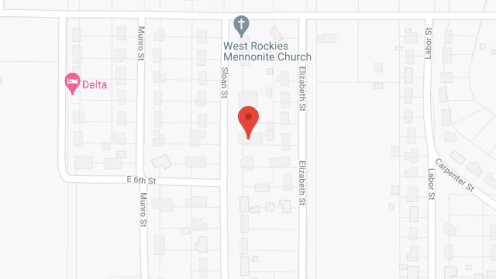 Map of the neighborhood around J V's Easy Living