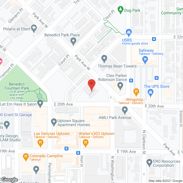 Park Avenue Tower Retirement in google map