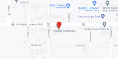 Maud Residential Care in google map