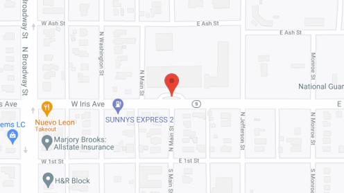Map of the neighborhood around Hobart Housing Authority