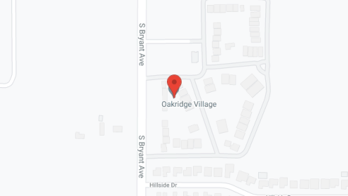 Map of the neighborhood around Oakridge Village