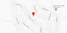 Flat Rock Village Retirement in google map